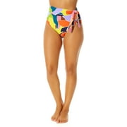 Anne Cole - Women's Soft Band Side Tie High Waist Bikini Swim Bottom